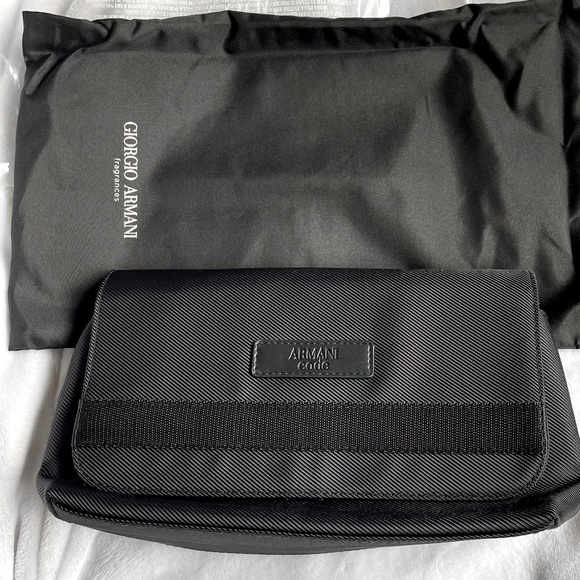 armani code travel bag